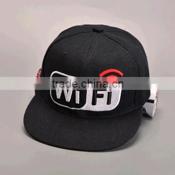100% cotton snaback hats fashion hats