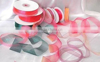 Colorful Sheer Organza Ribbon