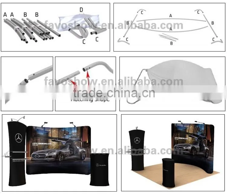Fashionable Trade Show Shoe Display Stands