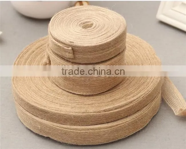 Factory Direct Sale High Quality Hemp Jute Webbing