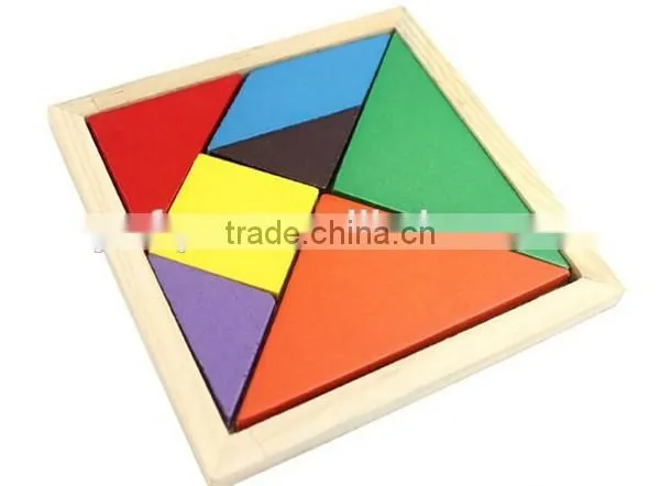 2016 intelligent puzzle game custom wooden jigsaw puzzle