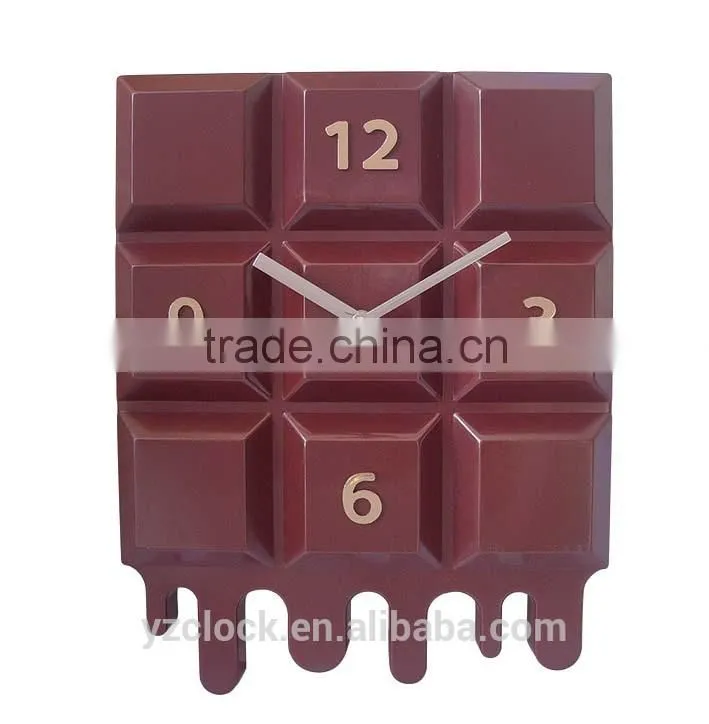 2014 NEW YINGZI Chocolate wall clock