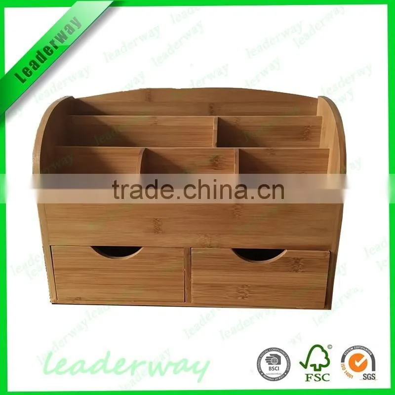 Made in china stationery storage box utensil desktop drawer type organizer