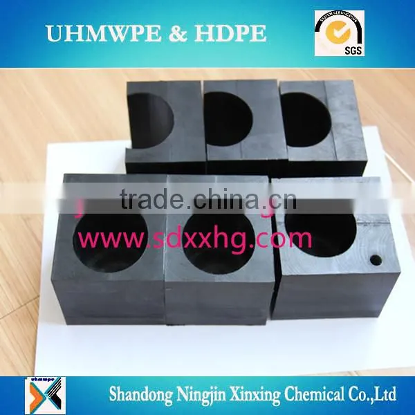 uhmwpe and hdpe polyethylene plastic pipe spacer