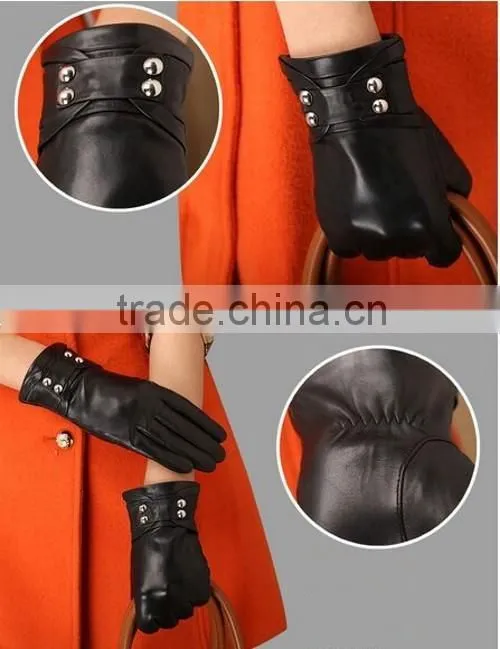Chinese Imports Cheap Leather Gloves Warm Beautfy Cheap Leather Gloves