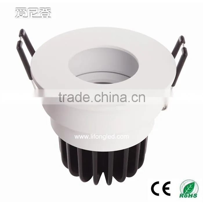 High quality 7W COB ceiling downlight,hotel downlight cutout 75mm