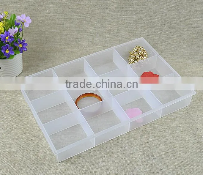 custom with grids acrylic display jewelry box wholesale