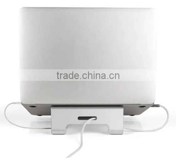 metal computer display stand