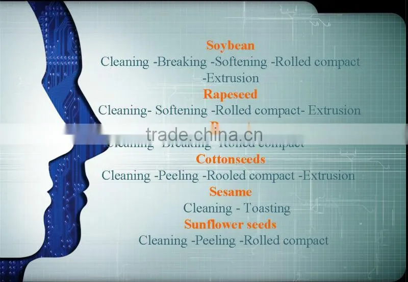 XINFENG High Quality Sunflower Oil Material Pre-treating Machine with Competitive Price