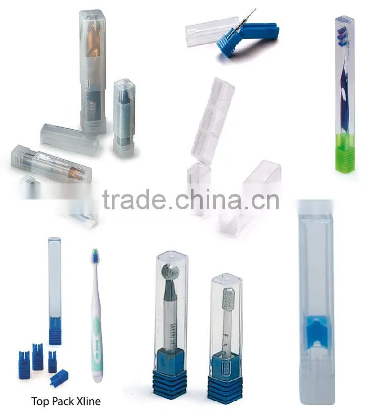 Plastic medical packaging tubes boxes for medical socks