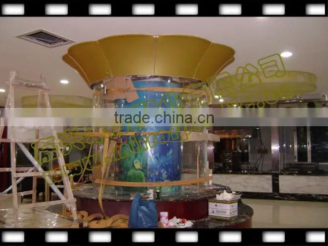 Large Clear Plastic Round New Material Aquariums
