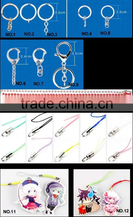 Wholesale cheap custom acrylic keychain