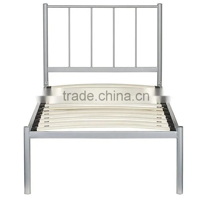 Classic style metal bedstead kids guest bed foshan furniture