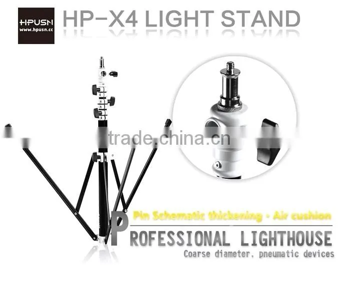 Factory supply Hpusn X4 reverse fold studio photo stand 2m photo studio accessories
