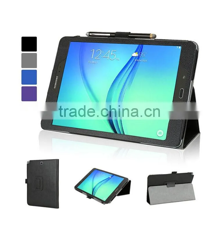 Folio Stand Flip Leather Case for Samsung Galaxy Tab A 9.7 T550