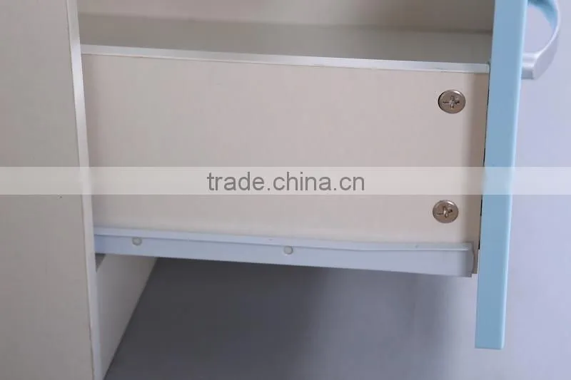 kid wooden classic study table storage computer PC