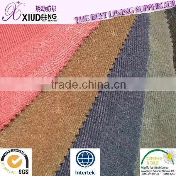 100% polyester lining / pocket fabric