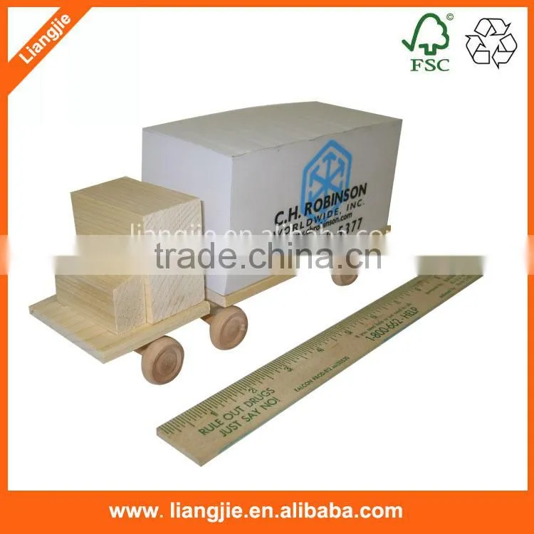 Sides printing note cube with pallet, wooden pallet memo cube