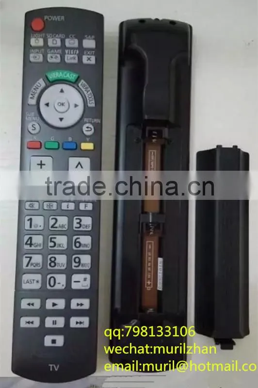 High Quality Long Black Big 50 Keys LCD Remote Control for Panasonik LED TV ZF Factory Anhui