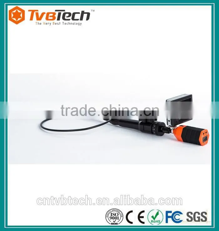 2-Way 5.8mm Articulating Video Borescope With 3.5 TFT Monitor Endoscope Inspection Camera System