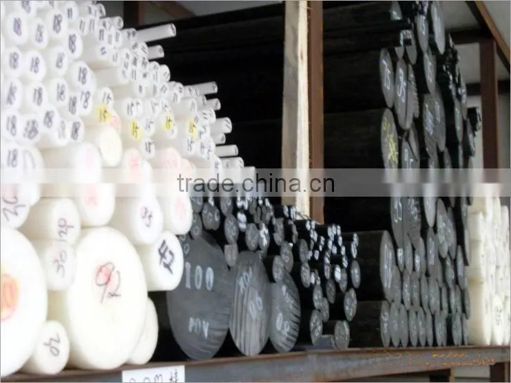 High quality black and white plastic acetal rod