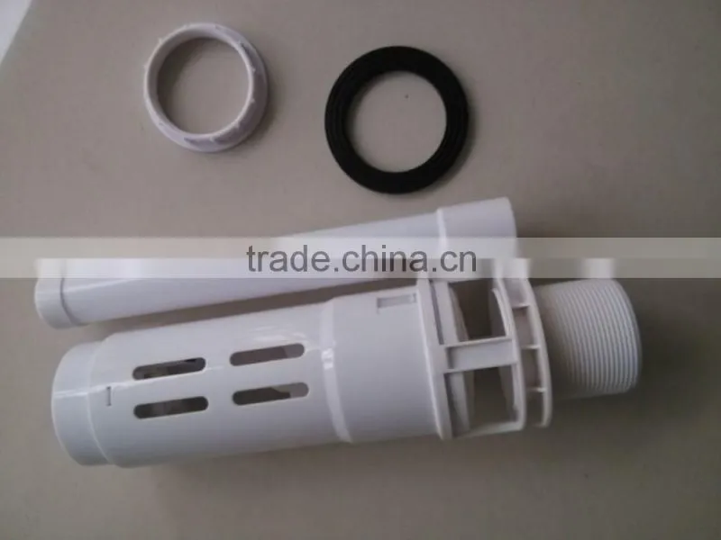 Dual Push Flush Valve For Two Piece PP/Ceramic Toilet Tank