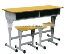Steel School Desk and Chair Set for Students