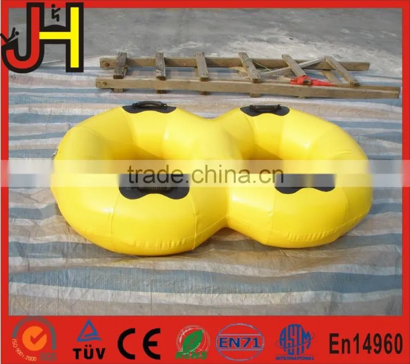 CE Certificate Inflatable Double Swimming Ring Floating For Adult