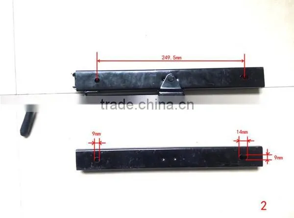 Single slide rail for forklift seat, tractor seat(Y002)
