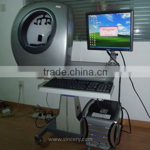 Body slimming equipment tracking treatment machine 3D skin analyzer