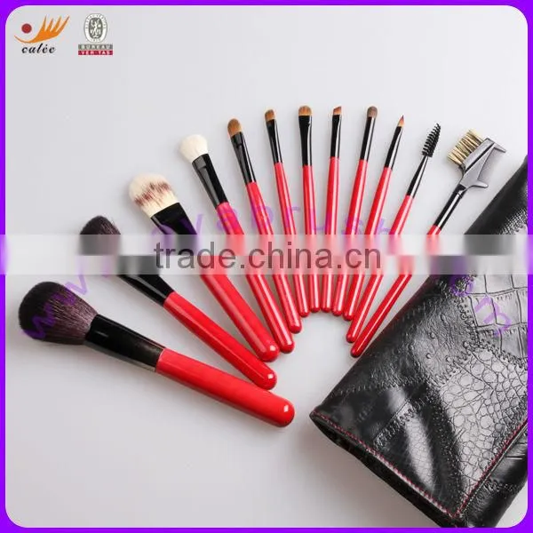 Cosmetic brush sets with various of different colors