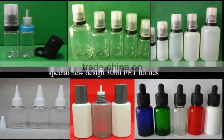 Alibaba China 5ml 10ml 15ml 20ml 30ml 50ml empty PE e-liquid bottle e cig bottle