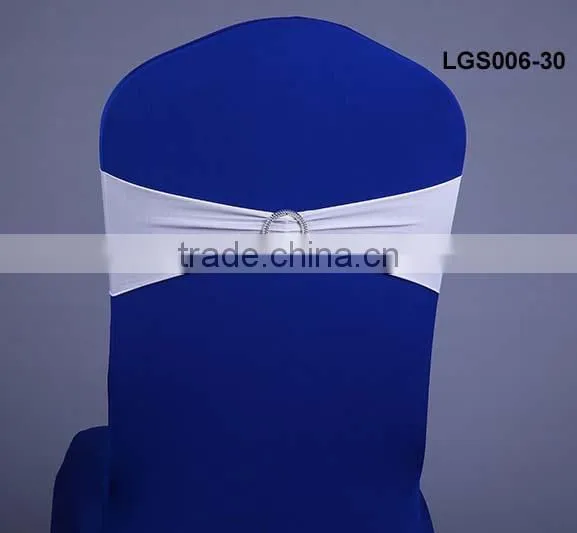 wedding decorative cheap purple chair bands wholesale