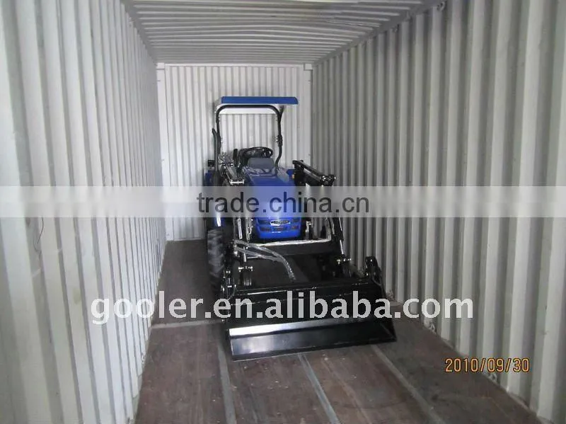 LZ254/LZ284/LZ304 small farm tractors fit with 4in1 front end loader