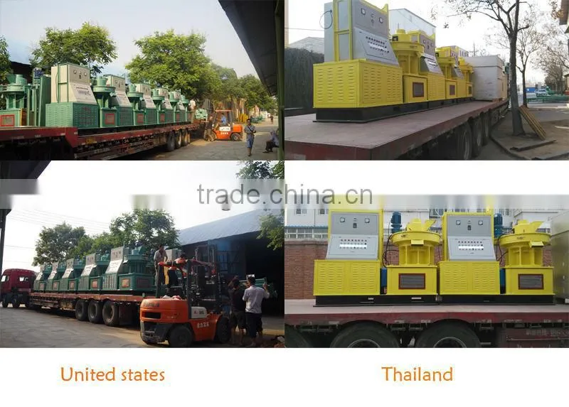 High capacity biomass pellet production line