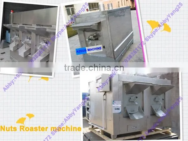 Durable Coated peanut gas roasting machine