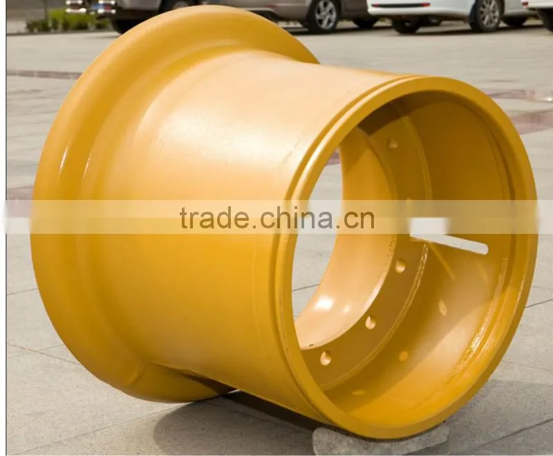3 and 5 pieces OTR steel wheels for construction machine