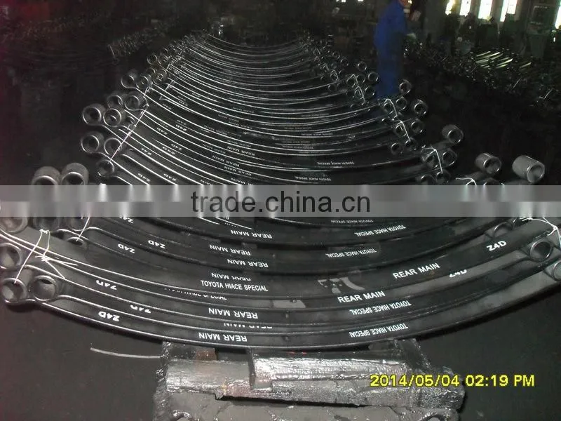 High Quality Toyota Hiace Parts Leaf Spring in Suspension System