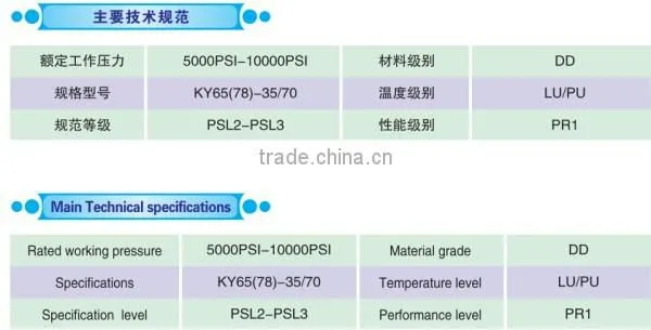 API 6A oilfield wellhead and X-Mass Tree Assembly 3 1/8