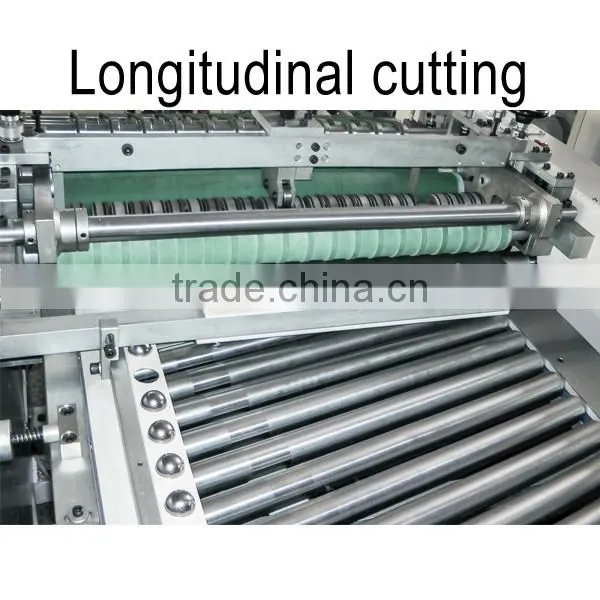 Automatic paste board slitting machine