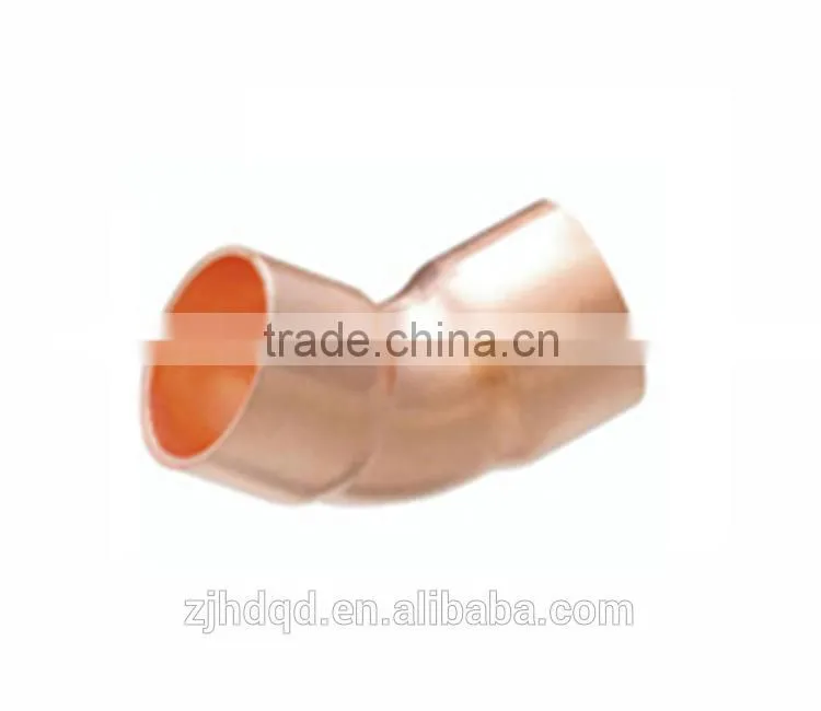 brass Fittings 45 Degree Copper Elbow air conditional, brass Pipe Fitting