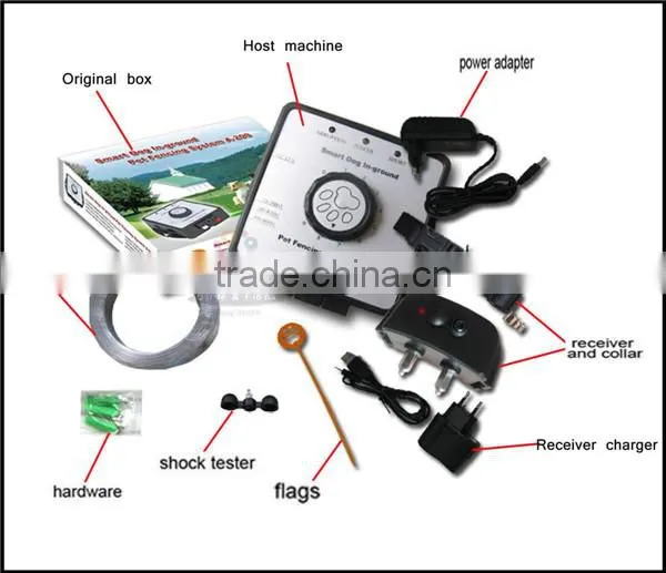 Hot Sale Electric Wire Control Outdoor Invisible Dog Fence System