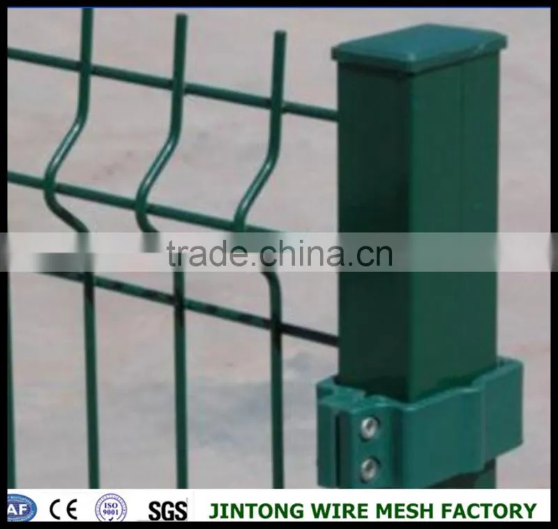 metal fence posts/garden landscaping fence/3d fence panel