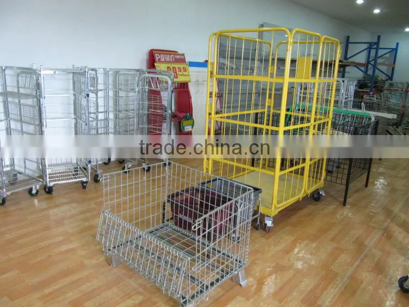 wire mesh basket for warehouse
