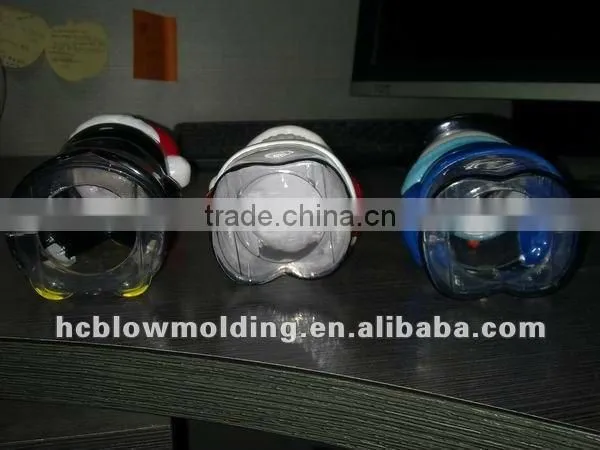 OEM Blow Molding plastic Christmas 3 d plastic doll Christmas toy plastic model