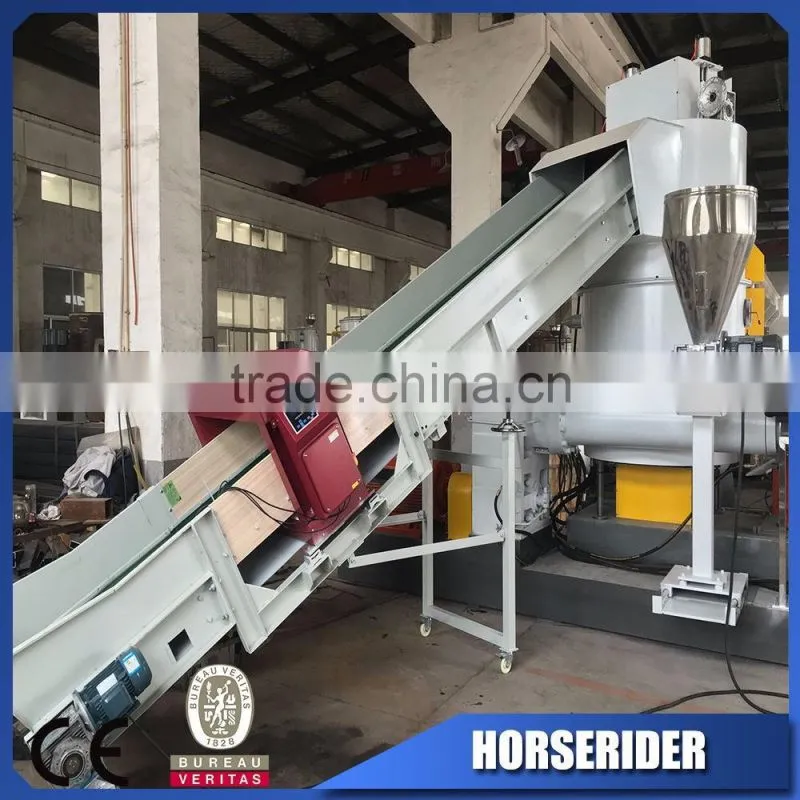Plastic film pelletizing recycling line/waste plastic pp pe granules recycling plant