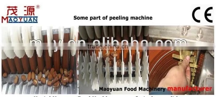Stainless steel groundnut red skin peeling machine/peanut peeler--the biggest peeling machine manufacturer in China