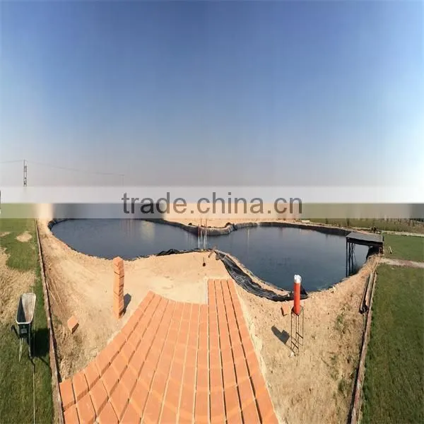 High quality HDPE plastic liner in ponds/koi pond/water pool