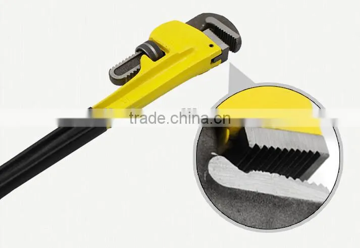 45# steel power chain pipe wrench hand tools
