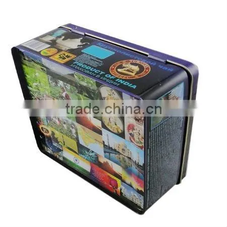 India metal tea box (R197)